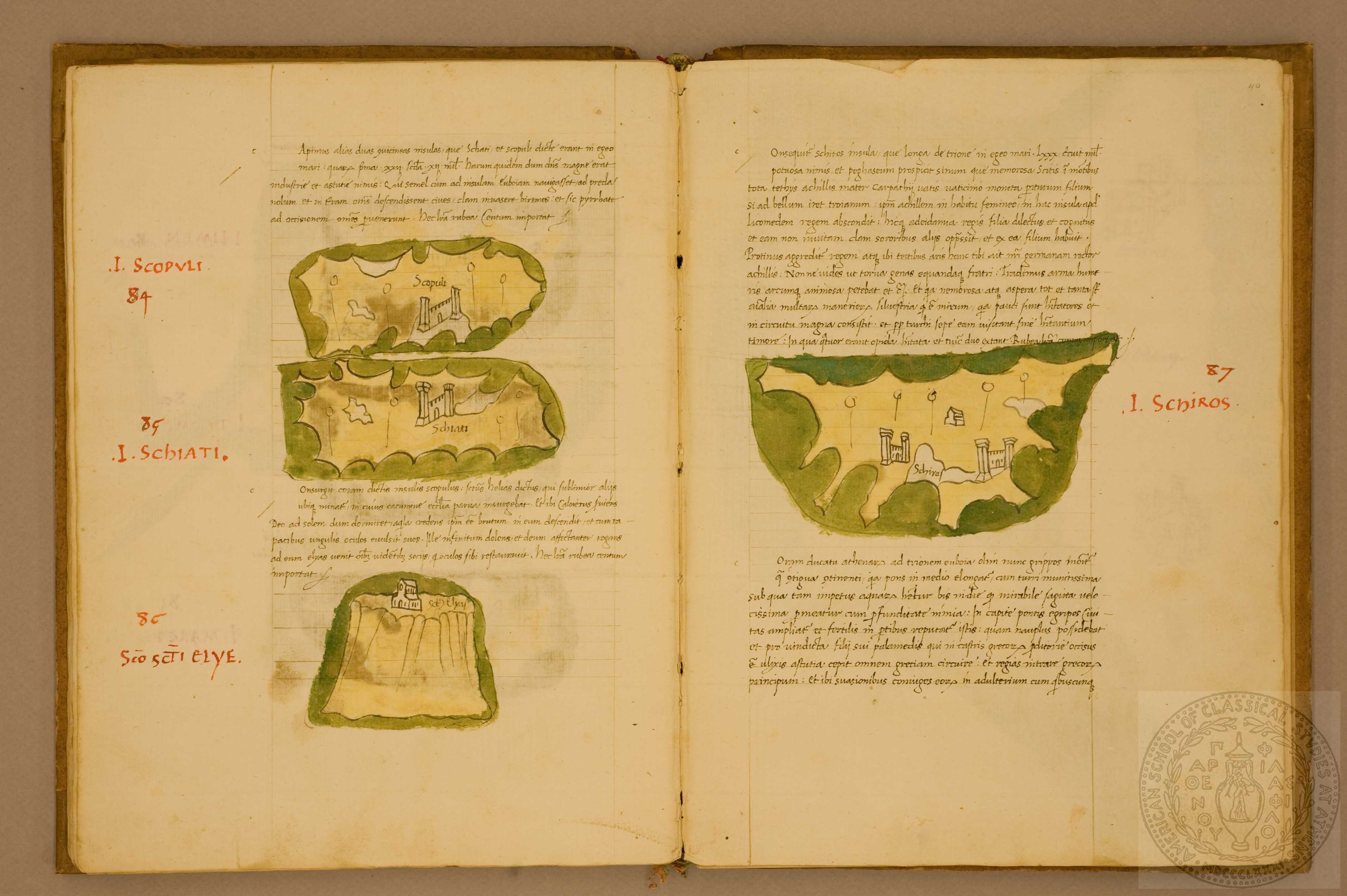 Scopuli, Schiati, Scolio Sancti Elye